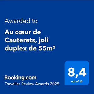 Apartamento Au Coeur De Cauterets, Joli Duplex De 55m²